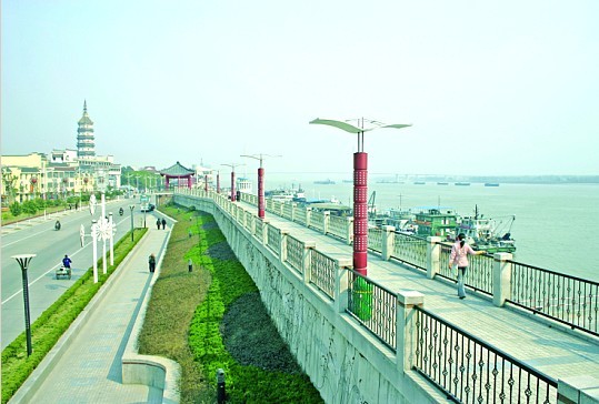 安庆市城东长江堤防景观工程2